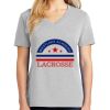 1-Hr Ladies V-Neck T-Shirt Thumbnail