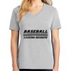 1-Hr Ladies V-Neck T-Shirt Thumbnail