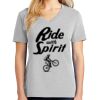 1-Hr Ladies V-Neck T-Shirt Thumbnail
