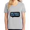 1-Hr Ladies V-Neck T-Shirt Thumbnail