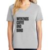 1-Hr Ladies V-Neck T-Shirt Thumbnail