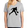 1-Hr Ladies V-Neck T-Shirt Thumbnail