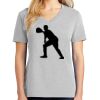 1-Hr Ladies V-Neck T-Shirt Thumbnail