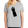 1-Hr Ladies V-Neck T-Shirt Thumbnail
