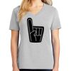 1-Hr Ladies V-Neck T-Shirt Thumbnail