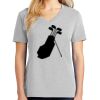 1-Hr Ladies V-Neck T-Shirt Thumbnail