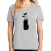 1-Hr Ladies V-Neck T-Shirt Thumbnail