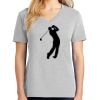 1-Hr Ladies V-Neck T-Shirt Thumbnail