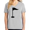 1-Hr Ladies V-Neck T-Shirt Thumbnail