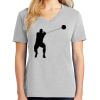 1-Hr Ladies V-Neck T-Shirt Thumbnail