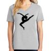 1-Hr Ladies V-Neck T-Shirt Thumbnail