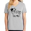 1-Hr Ladies V-Neck T-Shirt Thumbnail