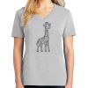 1-Hr Ladies V-Neck T-Shirt Thumbnail