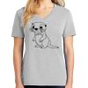 1-Hr Ladies V-Neck T-Shirt Thumbnail