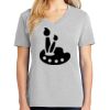 1-Hr Ladies V-Neck T-Shirt Thumbnail