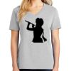 1-Hr Ladies V-Neck T-Shirt Thumbnail
