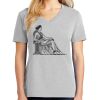1-Hr Ladies V-Neck T-Shirt Thumbnail