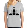 1-Hr Ladies V-Neck T-Shirt Thumbnail