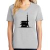 1-Hr Ladies V-Neck T-Shirt Thumbnail