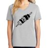 1-Hr Ladies V-Neck T-Shirt Thumbnail