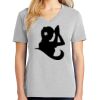 1-Hr Ladies V-Neck T-Shirt Thumbnail