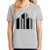 1-Hr Ladies V-Neck T-Shirt Thumbnail