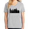 1-Hr Ladies V-Neck T-Shirt Thumbnail