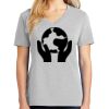 1-Hr Ladies V-Neck T-Shirt Thumbnail