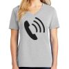 1-Hr Ladies V-Neck T-Shirt Thumbnail