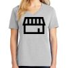 1-Hr Ladies V-Neck T-Shirt Thumbnail