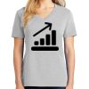 1-Hr Ladies V-Neck T-Shirt Thumbnail