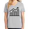 1-Hr Ladies V-Neck T-Shirt Thumbnail