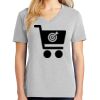 1-Hr Ladies V-Neck T-Shirt Thumbnail