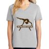 1-Hr Ladies V-Neck T-Shirt Thumbnail