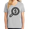 1-Hr Ladies V-Neck T-Shirt Thumbnail