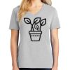 1-Hr Ladies V-Neck T-Shirt Thumbnail
