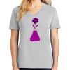 1-Hr Ladies V-Neck T-Shirt Thumbnail