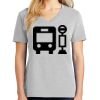 1-Hr Ladies V-Neck T-Shirt Thumbnail