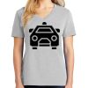 1-Hr Ladies V-Neck T-Shirt Thumbnail