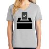 1-Hr Ladies V-Neck T-Shirt Thumbnail