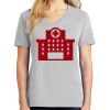 1-Hr Ladies V-Neck T-Shirt Thumbnail