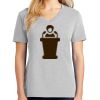 1-Hr Ladies V-Neck T-Shirt Thumbnail
