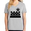 1-Hr Ladies V-Neck T-Shirt Thumbnail