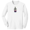 1-DAY NO MINIMUM Youth Long Sleeve Crewneck T-Shirt Thumbnail