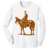 1-DAY NO MINIMUM Youth Long Sleeve Crewneck T-Shirt Thumbnail