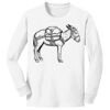 1-DAY NO MINIMUM Youth Long Sleeve Crewneck T-Shirt Thumbnail