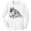 1-DAY NO MINIMUM Youth Long Sleeve Crewneck T-Shirt Thumbnail