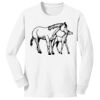 1-DAY NO MINIMUM Youth Long Sleeve Crewneck T-Shirt Thumbnail