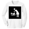 1-DAY NO MINIMUM Youth Long Sleeve Crewneck T-Shirt Thumbnail