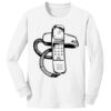 1-DAY NO MINIMUM Youth Long Sleeve Crewneck T-Shirt Thumbnail